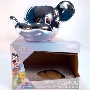 Chrome Mickey Mouse Disney 100 mug
